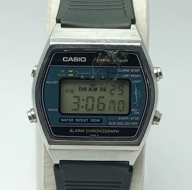 VINTAGE DIGITAL CASIO Marlin W250 [108] watch £149.00