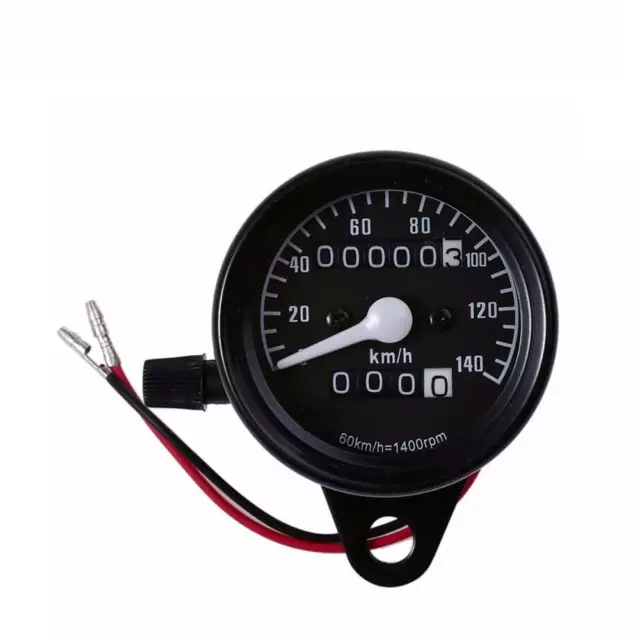 LCD Universal Motorcycle Dual Odometer Speedometer Speedo Meter Gauge Motorbike