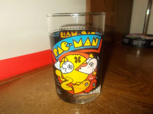 Vintage 1980 Arby's Collector Series Pac-Man Glass