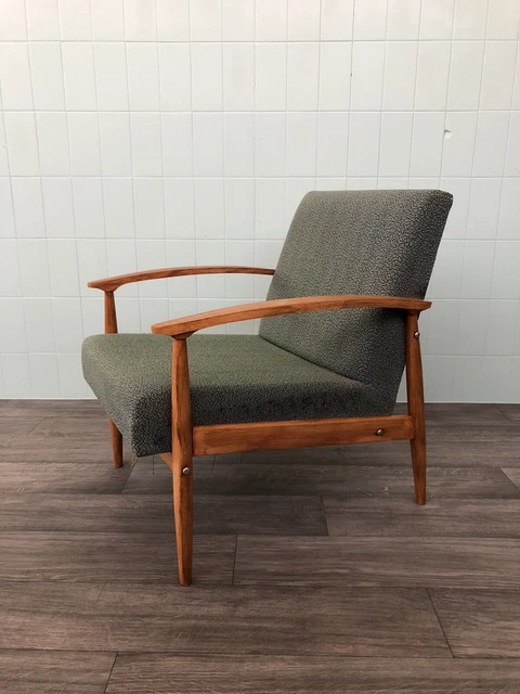 poltrona vintage anni 50 in stile scandinavo