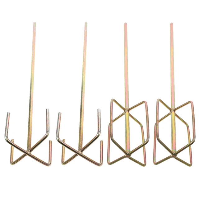 4 pz frullatore per trapano elettrico asta mix cemento miscelatore vernice