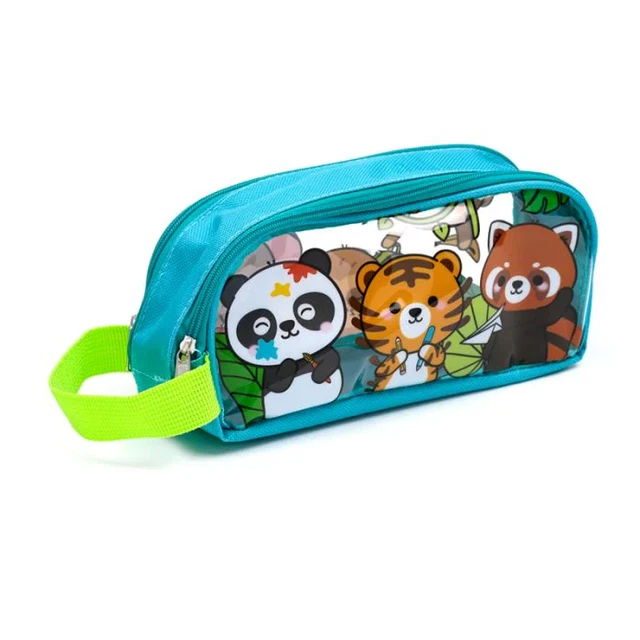 CHILDRENS CHARACTER RECTANGULAR Zipped Pencil Case Licensed Disney Boys