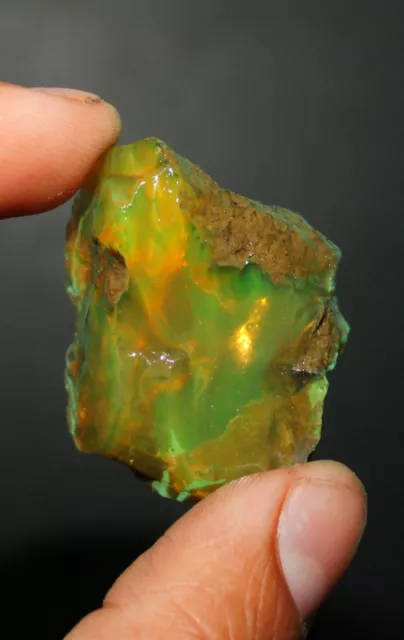 Opal Rough Welo Lose Natürlich Äthiopische Feuer Opal Roh Stein 93.60 Karat