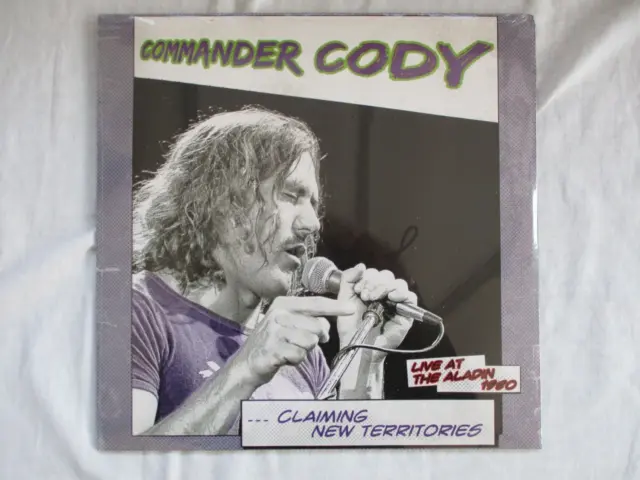 Commander Cody, Live At The Aladin 1980, 2017 Issue, 1000 Only, New/Sealed Condi