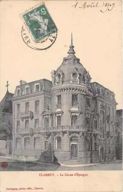 Cpa 58 Clamecy Savings Banks