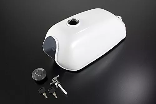 Motorcycle Parts center White fuel tank Honda Ape 50/100 gasoline tank set