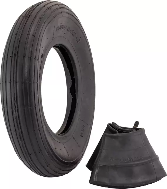 Marathon 4.80/4.00-8" Replacement Pneumatic Wheel Tire and Tube