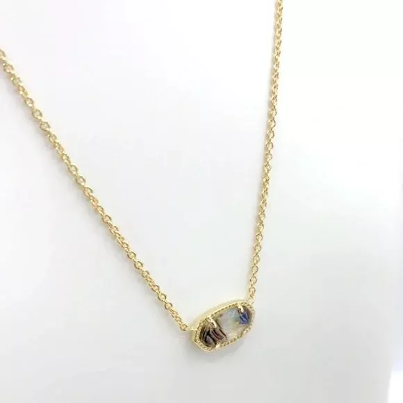 Kendra Scott Elisa Gold Pendant Necklace 3