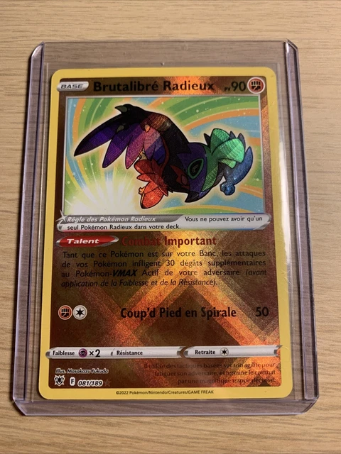 Amphinobi Radieux 46 189 - Ultraboost X Epée Et Bouclier 10 Astres Radieux - Cofet De 10 Cartes Pokemon Francaises 7937148730 L