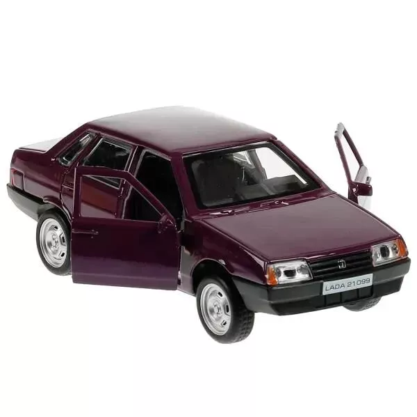 LADA VAZ-21099 Samara Sputnik Car Scale 1/43 Metal Model Collectible Diecast Toy 2