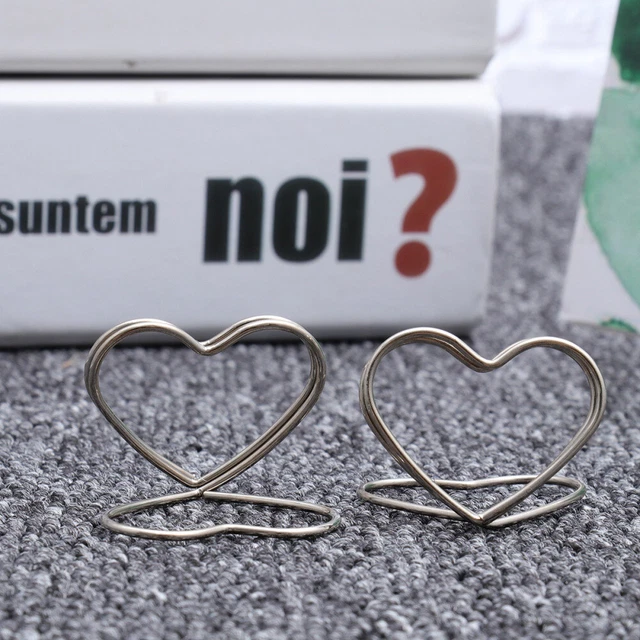 Set Di 2 Vasi In Ceramica A Forma Di Cuore – Bianchi, Decorazione Da Tavolo Per Matrimoni, Sala Da Pranzo, Soggiorno O Ingresso