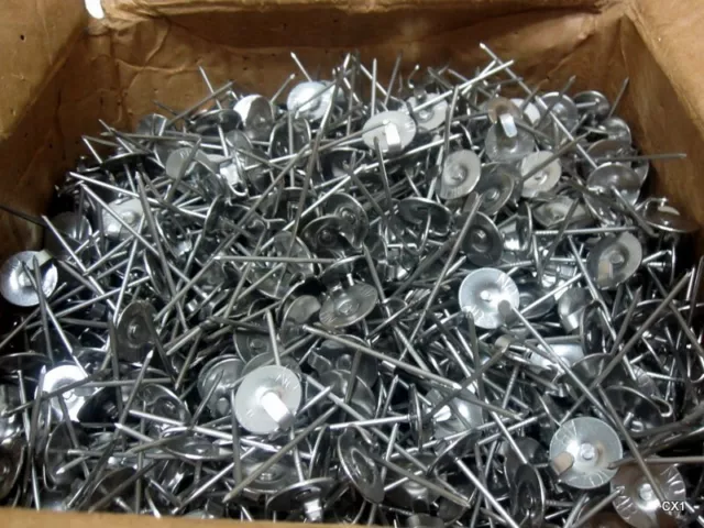 1000 Insulation Blanket 14 Gauge 2-1/2" Stainless Lacing Anchors LASS-250-14