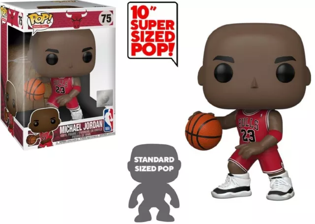 Funko Pop Basketball Michael Jordan Vinyle Figure nba Rouge Jersey Grand Super