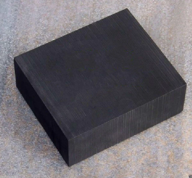 US Stock High Purity 99.9% Graphite Ingot Block 100x100x10mm 4"x4"x0.4"