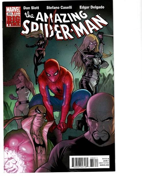 Marvel Comics The Amazing Spider-Man 653,654,654.1,655,656,657,658,659 - C25