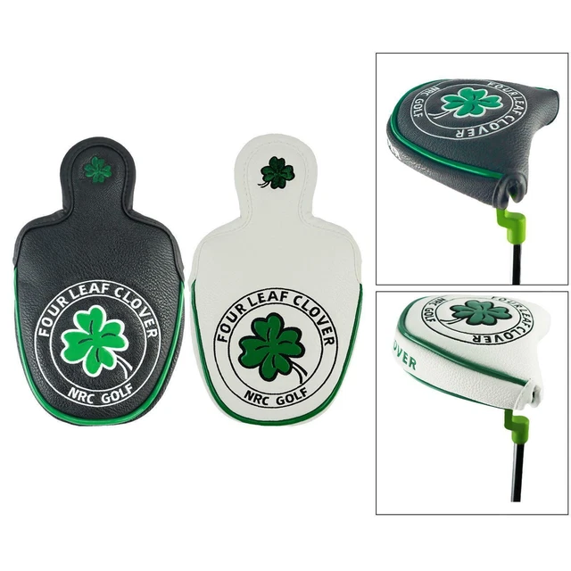 Universal Leather Golf Mallet Head Putter Headcover Club Protector