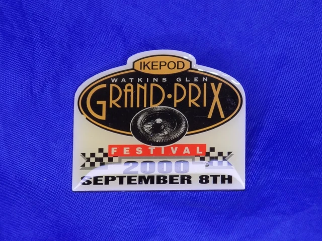 WATKINS GLEN VINTAGE GRAND PRIX Festival Lapel Pin Hat Pin Enamel Vintage 2000