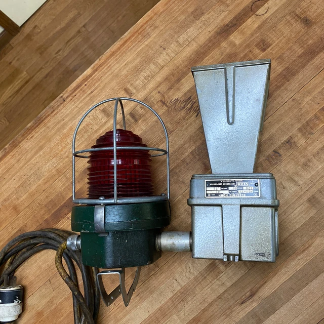 Industrial Explosion by Lintern co. W/Electric Horn Siren Skokie Il