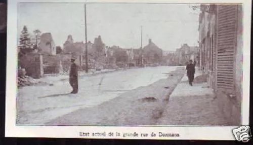 1920 -- Current State Of The Grande Rue De Dormans E955