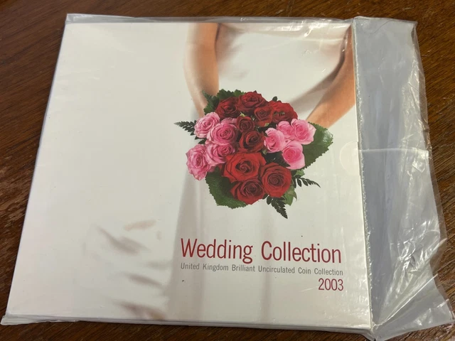 2003 UK Great Britain Wedding Collection 10-Coin UNC BU Mint Set - SEALED