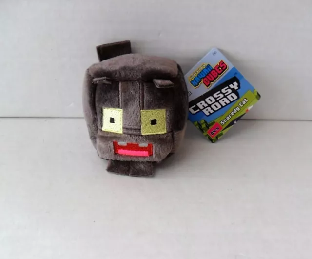 KAWAii CUBES CROSSY ROAD 2" PLUSH SINGLE SCAREDY CAT