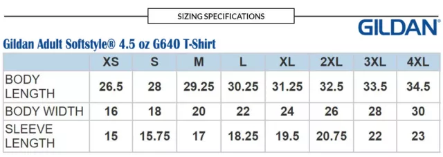 Gildan Adult Softstyle T-Shirt Ringspun Cotton Crew Neck Plain T-Shirt - G640 2