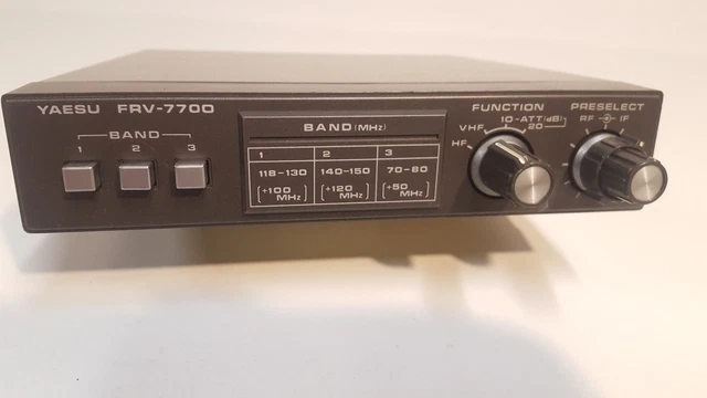 Yaesu FRV-7700 VHF Converter for FRG-7700 Receiver