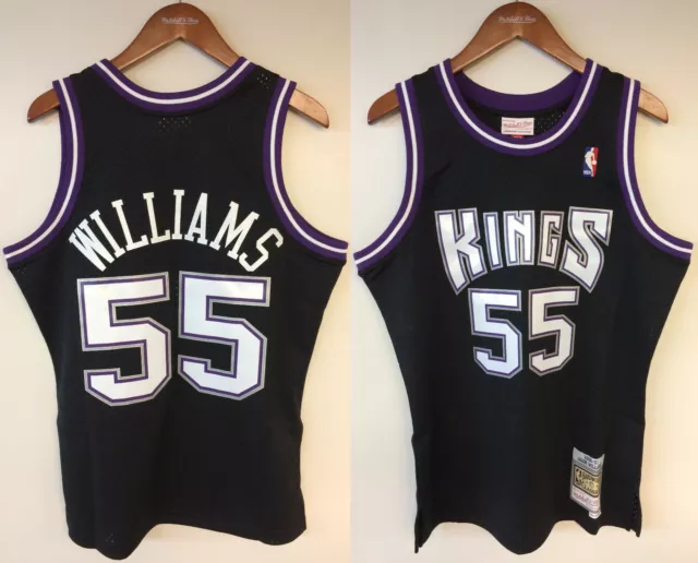 Mitchell & Ness Jason Williams Sacramento Kings Black Hardwood Classics 1998-99 Authentic Jersey Size: Large