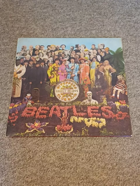 The Beatles Sgt. Peppers Lonley Hearts Club Band (1967 First Press Variant 1)