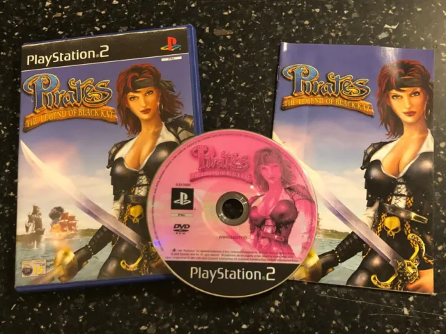 Pirates The Legend Of The Black Kat Playstation 2 Ps2 Game Complete Pal Format