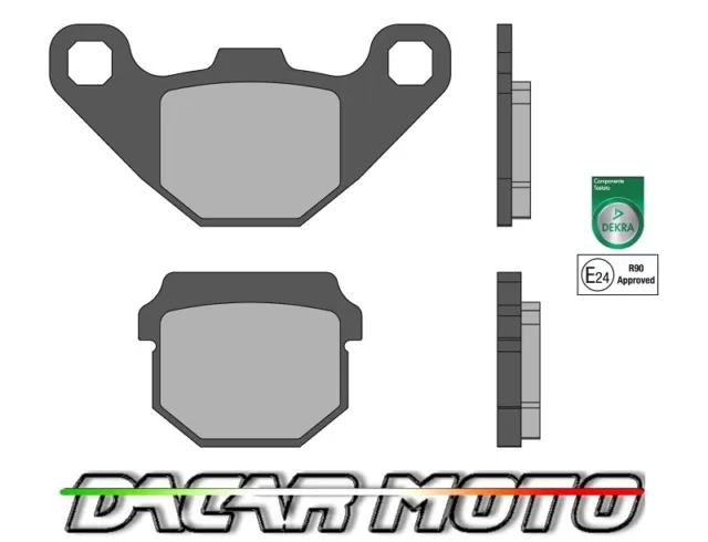 MALOSSI Brake Pads Piaggio NRG Power Purejet 50 2T LC Front 6215059BB