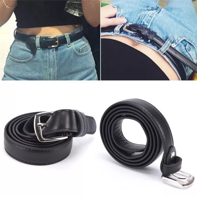 2017 Hot Fashion Women Belts Leather Metal Pin Buckle Waist Belt Waistband ,MA