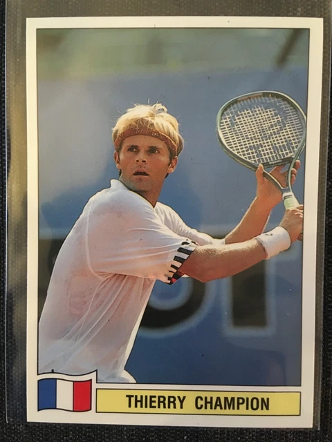 STICKER PANINI TENNIS ATP TOUR 1992 THOMAS MUSTER AUSTRIA AUTRICHE # 117 NEW
