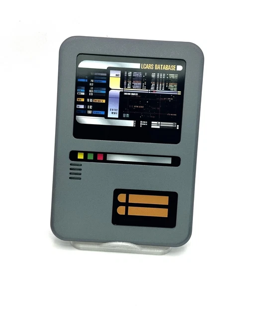 Data Padd SCIFI TREK TNG The Next Generation Data PADD Replica Interchangeable ...
