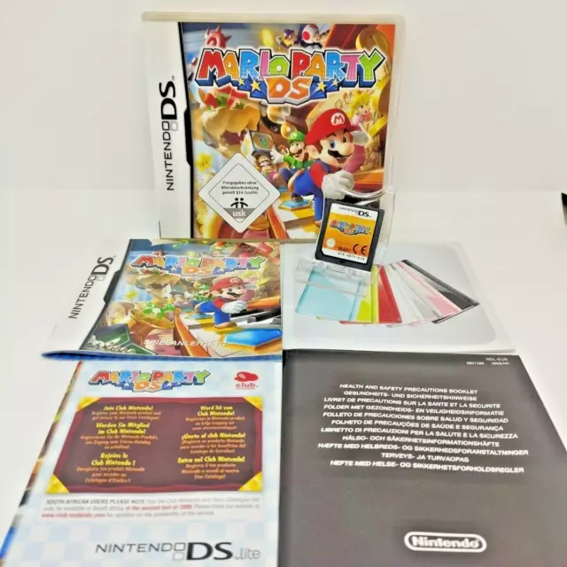 Mario Party DS 🎮 Nintendo DS 🎮 Anleitungen 🎮 Sammlerzustand 🎮 Super Mario