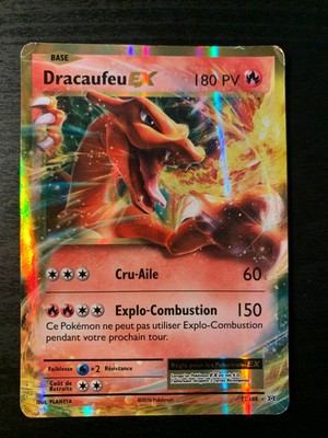 Carte Pokémon : Dracaufeu EX 12/108 XY Evolution Française
