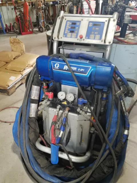 Graco Reactor exp1 Bedliner And Insulation Sprayer With Extra Bedliner