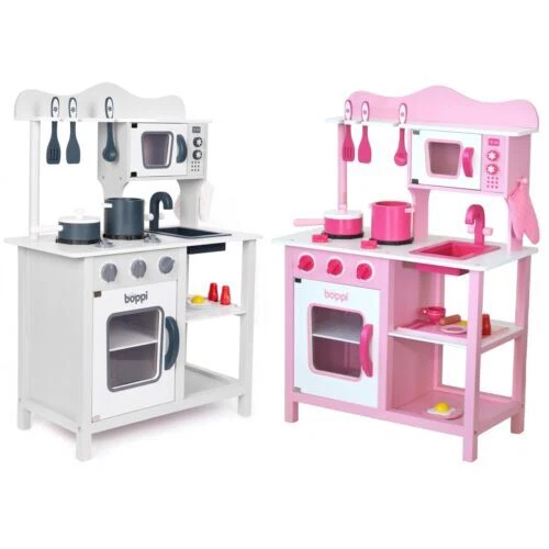 Boppi Bois Jeu Cuisine 20 Pièce Enfants Jeux de Rôle Jeu de Role Cuisine