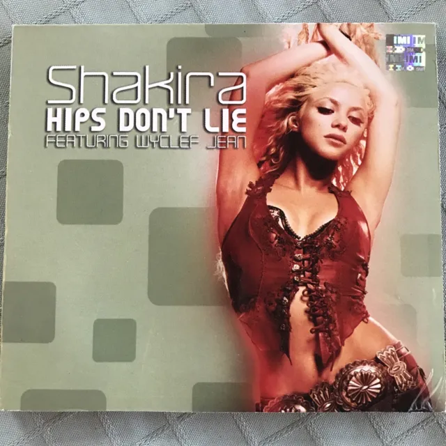 Shakira CD Single Rare Hips Don’t Lie INDIAN EDITION Bonus Cards Latin Pop Music