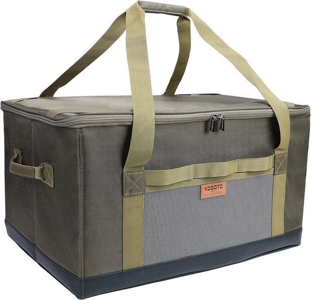 YOGOTO Container Box Large Capacity 60L Multi-Function (army green)