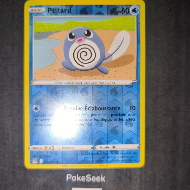 CARTE POKÉMON REVERSE Ptitard 030/196 EB11 Epée Bouclier Origine Perdue ...