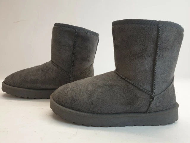 ladies grey ankle boots size 4