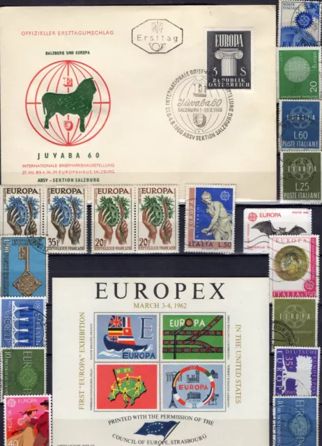 EUROPA ! LOT de Timbres anciens d'Europe depuis 1950 ! NEUFS