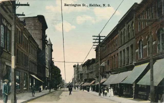 HALIFAX NS - Barrington Street - 1916