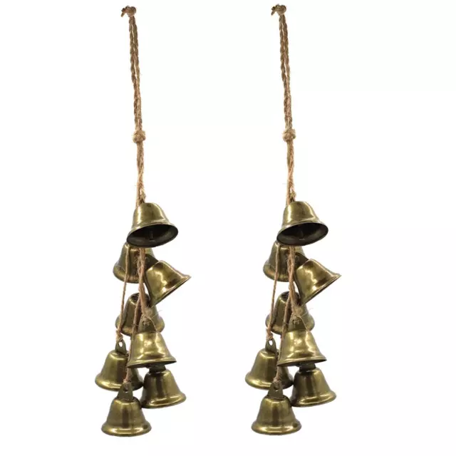 Witch Bells for Door Knob, Handmade Decor for Home , Wiccan Altar Supplies,5493