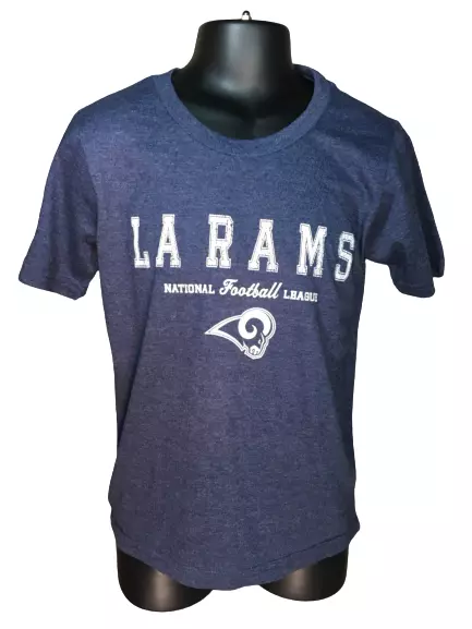  NFL Team Apparel Los Angeles Rams Football T-shirt  Size 4/5/6/7 Years