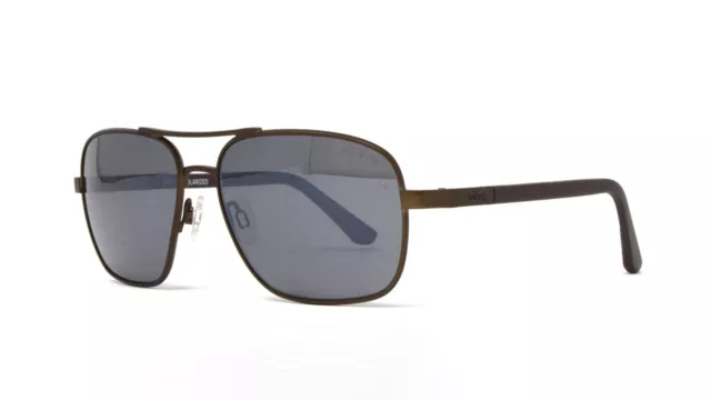 Revo Sunglasses Freeman RE1012 02GY Brown Graphite Polarized Lens 46mm