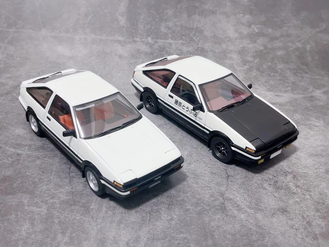 AUTOART 1/18 TOYOTA Sprinter Trueno AE86 Initial D Project D Version ...