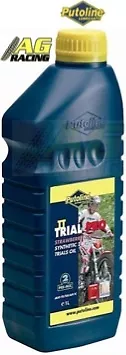 Putoline TT Trial Pro Strawberry Scented Two Stroke 2 Stroke 2T Oil 1 Litre New