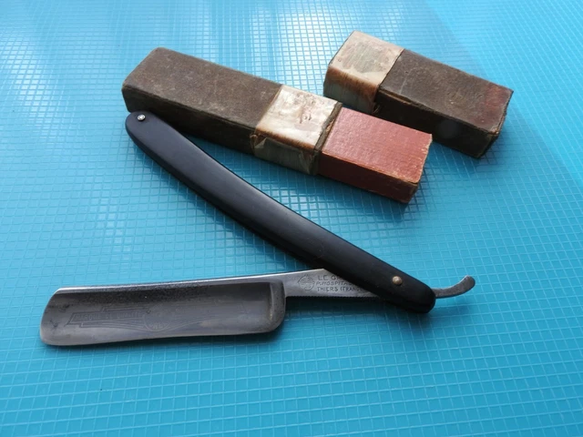 Coupe-choux CHARLEX SOLINGEN – Rasoir à Barbe Ancien – Lame Forgée évidée